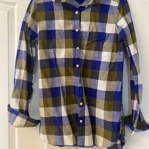 J. Crew TALL flannel shirt